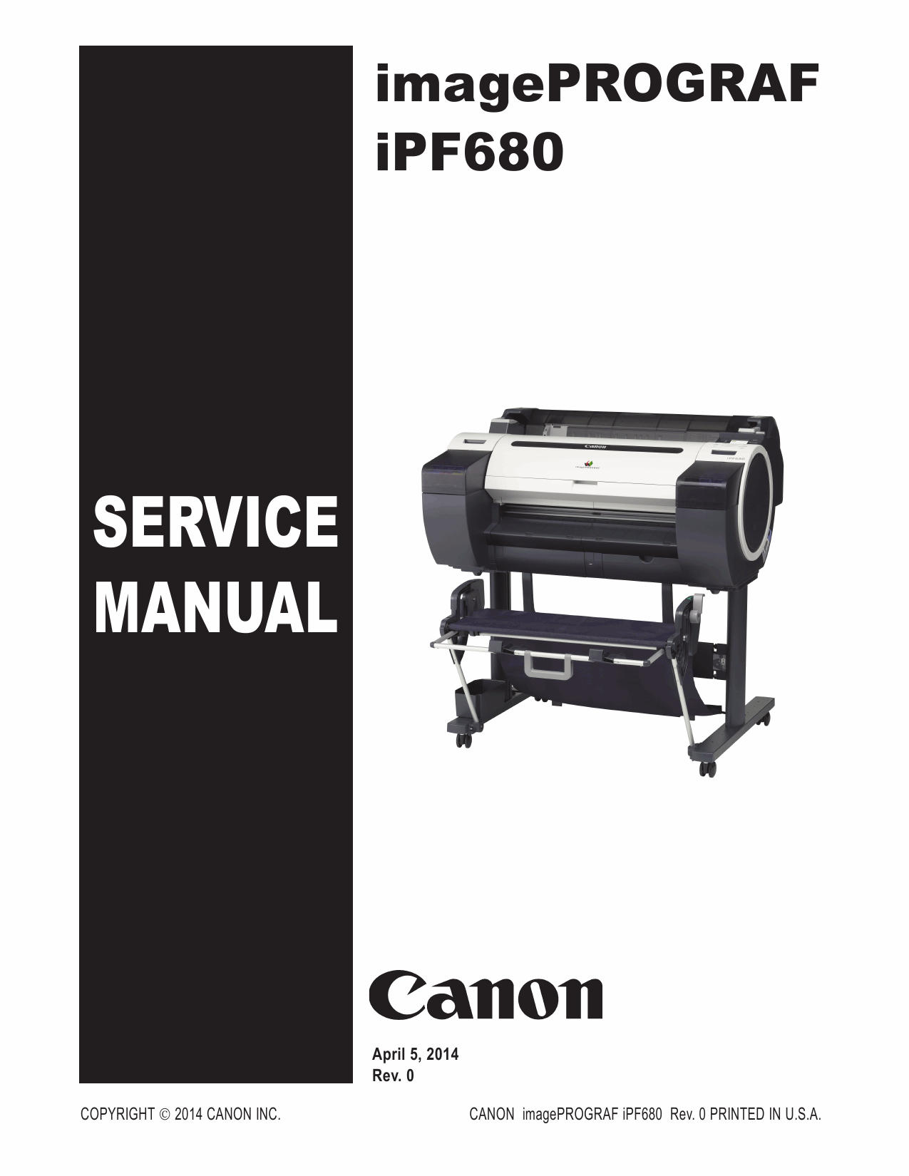 Canon imagePROGRAF iPF-680 Service Manual-1